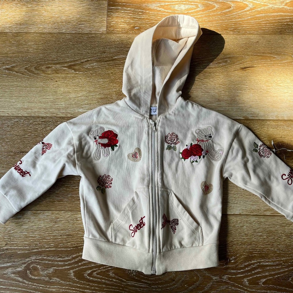 Monnalisa zip hoodie perfect condition 24 months